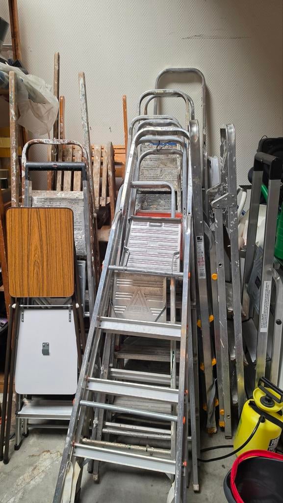 Trappen en ladders te koop – vanaf €10, Ophalen, Gebruikt, Nuservice, Marconistraat 8