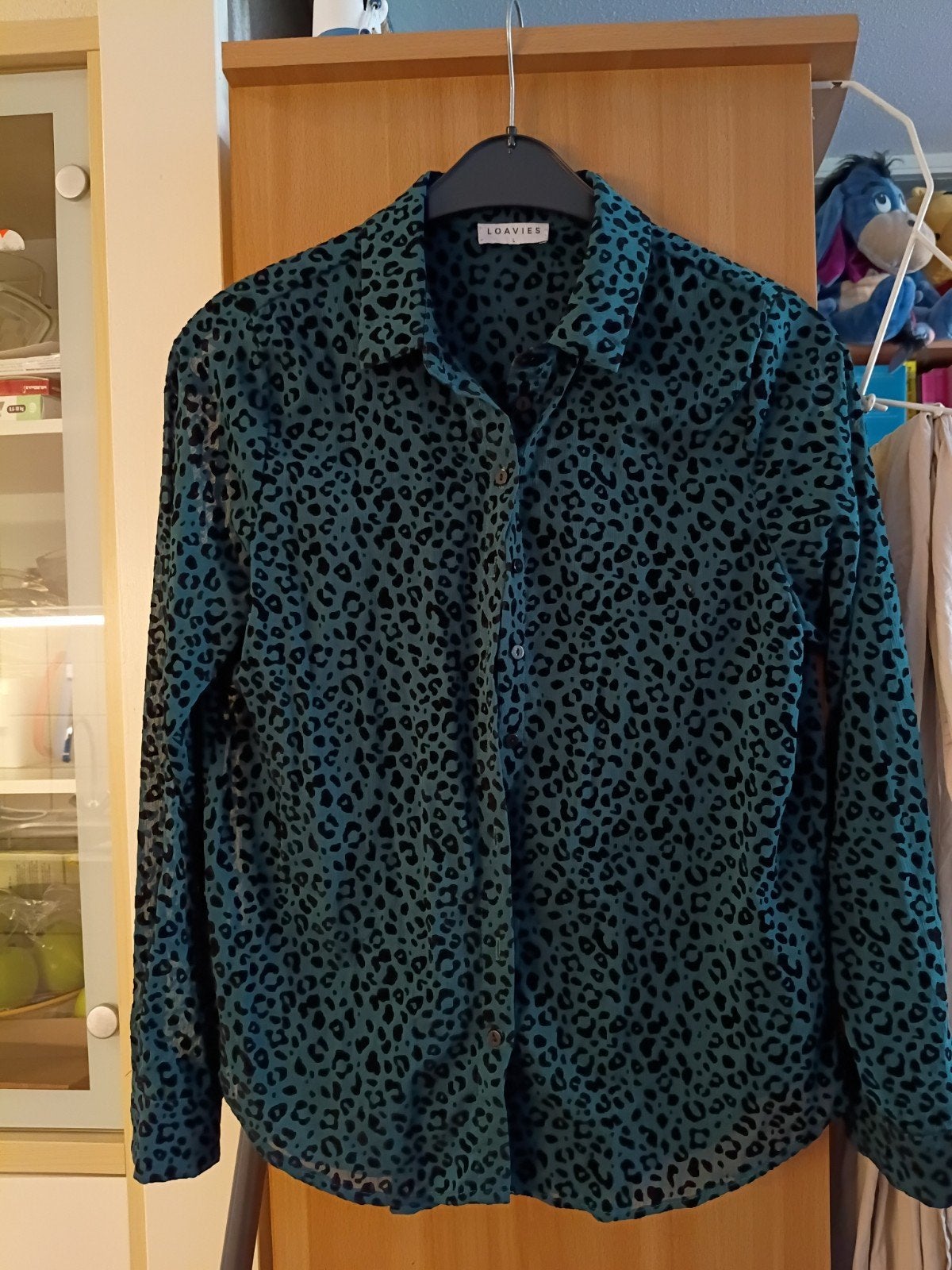 Loavies blouse maat L, Maat 42/44 (L), Ophalen of Verzenden, Groen, Loavies