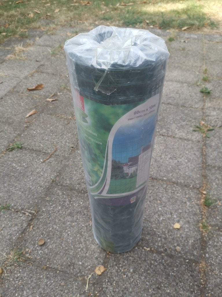 Central Park - Tuingaas - Groen - 60cm x 10m, Ophalen, Nieuw, IJzer, Tuinhek