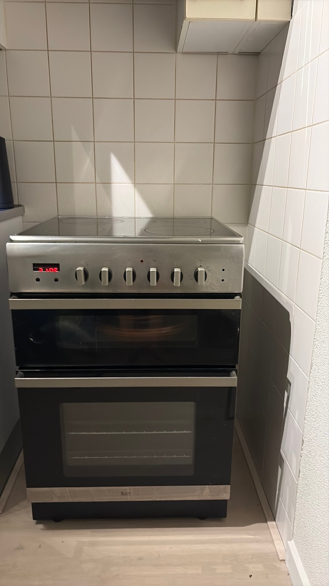 Elektrische oven gratis af te halen, Ophalen, 4 kookzones, Zo goed als nieuw, Gas