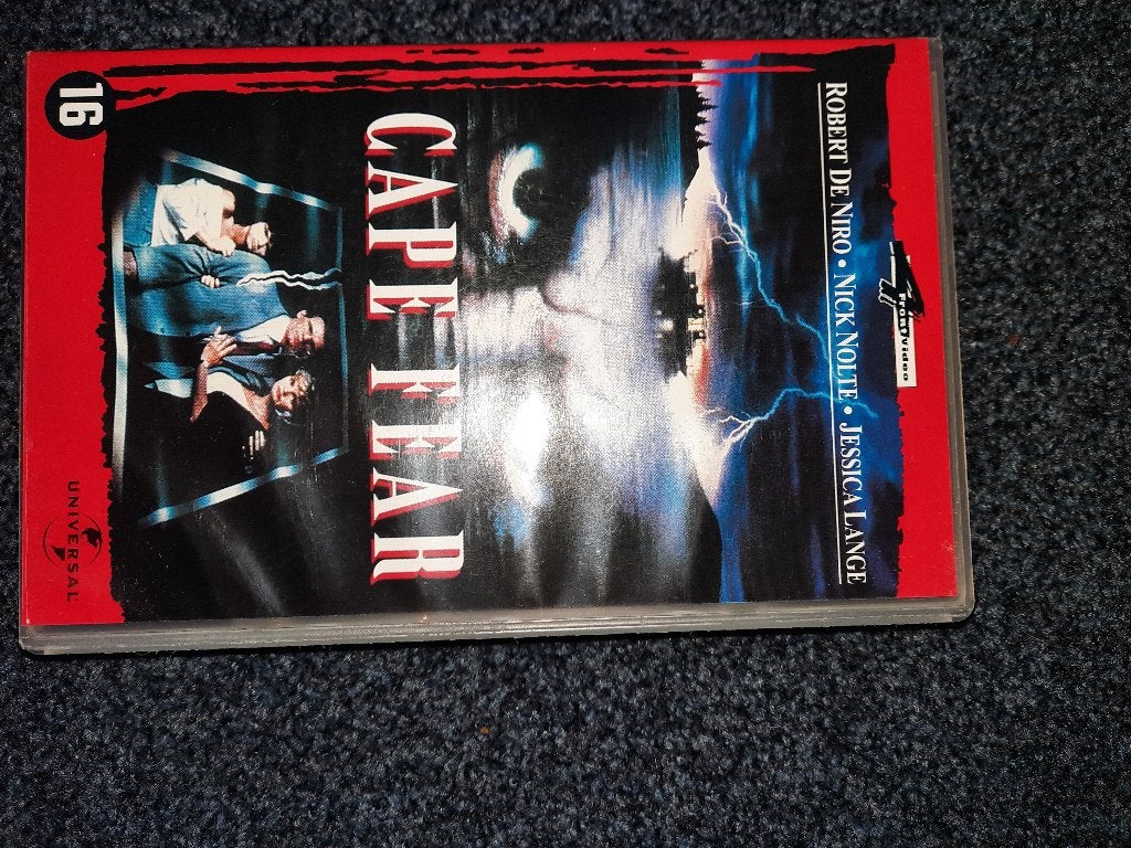 CAPE FEAR! Top Thriller met Nicole Kidman Op VIDEO!, Vanaf 16 jaar, Verzenden, Zo goed als nieuw, Actie en Avontuur