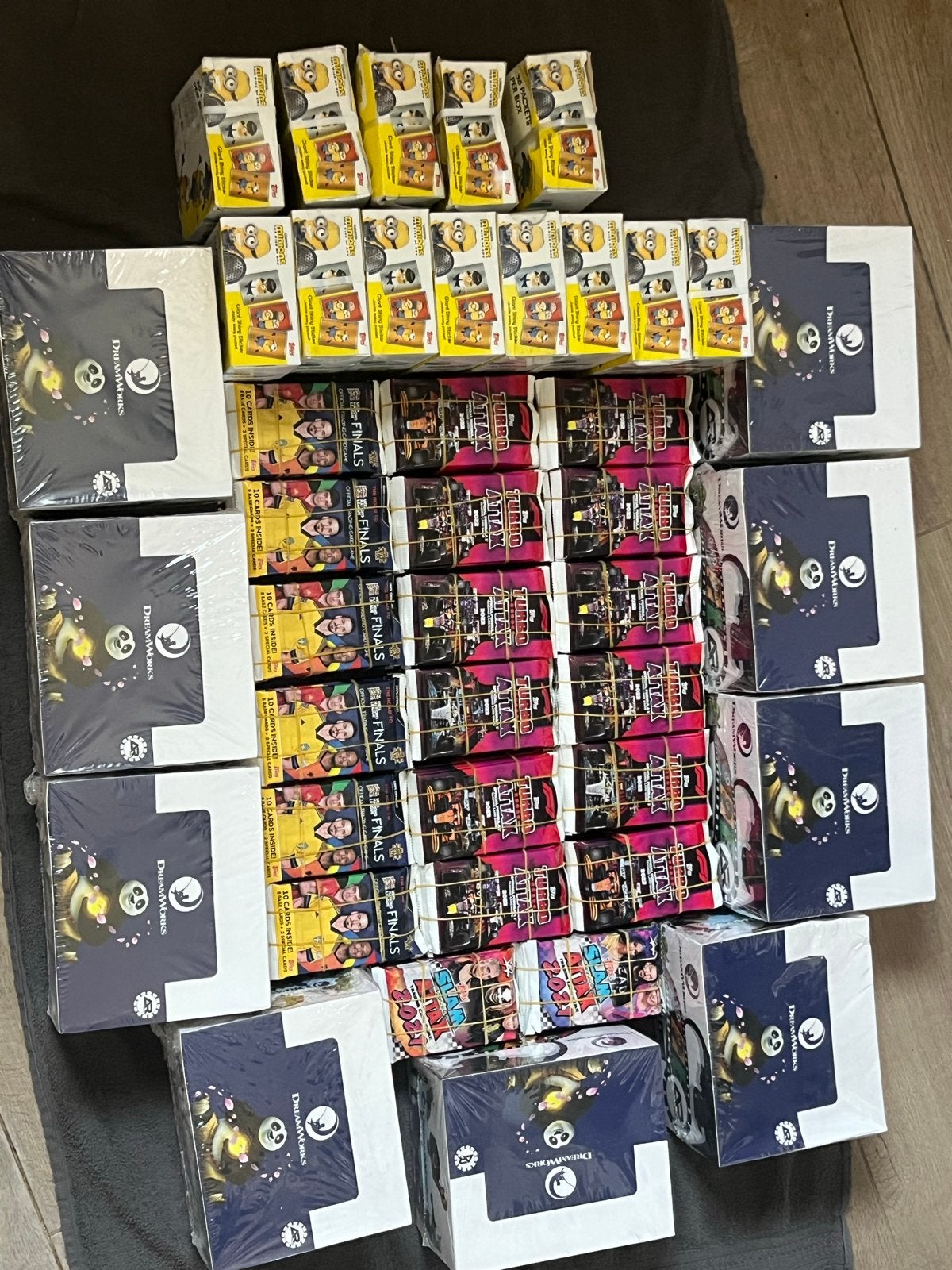 Partij/lot Topps Panini Dreamworks Minions t.w.v. 842€, Ophalen of Verzenden, Zo goed als nieuw