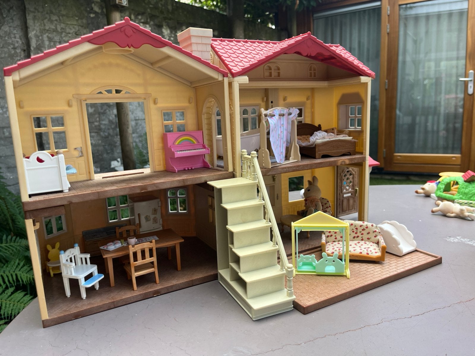 Sylvanian families huis, Ophalen, Zo goed als nieuw, Poppenhuis