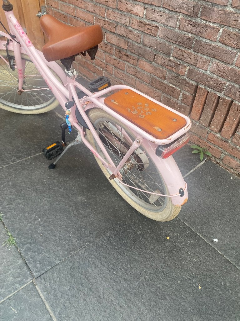 Meisjesfiets, Ophalen, Gebruikt, Terugtraprem, 22 inch