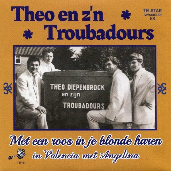 Nieuwpersingen vinylsingles theo & Troubadours '21 & '22 gez, Ophalen of Verzenden, Zo goed als nieuw, Overige formaten, Levenslied of Smartlap