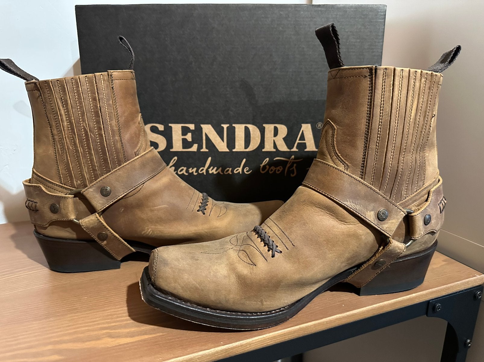 Sendra laarzen, Ophalen of Verzenden, Zo goed als nieuw, Bruin, Boots