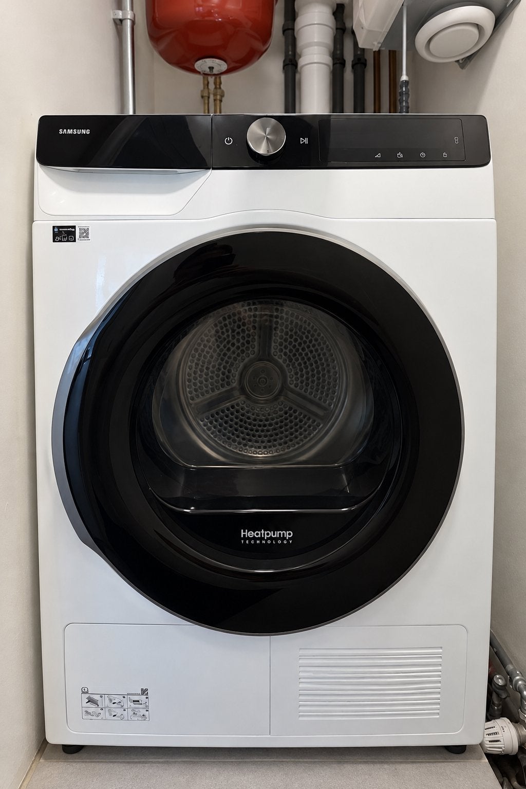 Samsung Warmtepompdroger - Zo goed als nieuw, Ophalen, 8 tot 10 kg, Zo goed als nieuw, 85 tot 90 cm