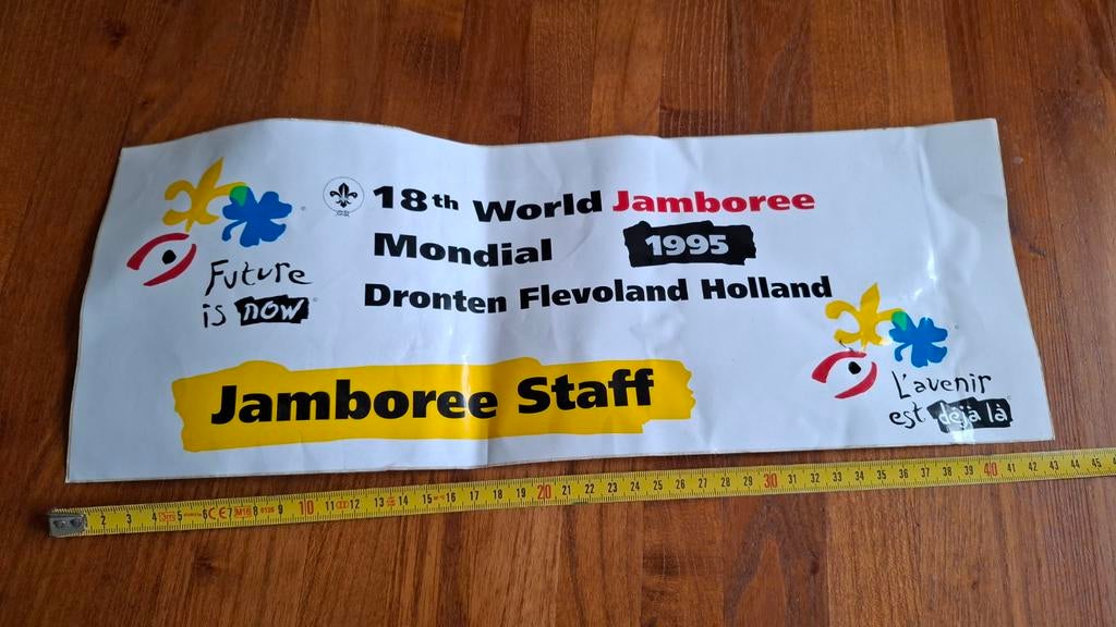 Grote sticker van de World Jamboree 1995, Ophalen of Verzenden