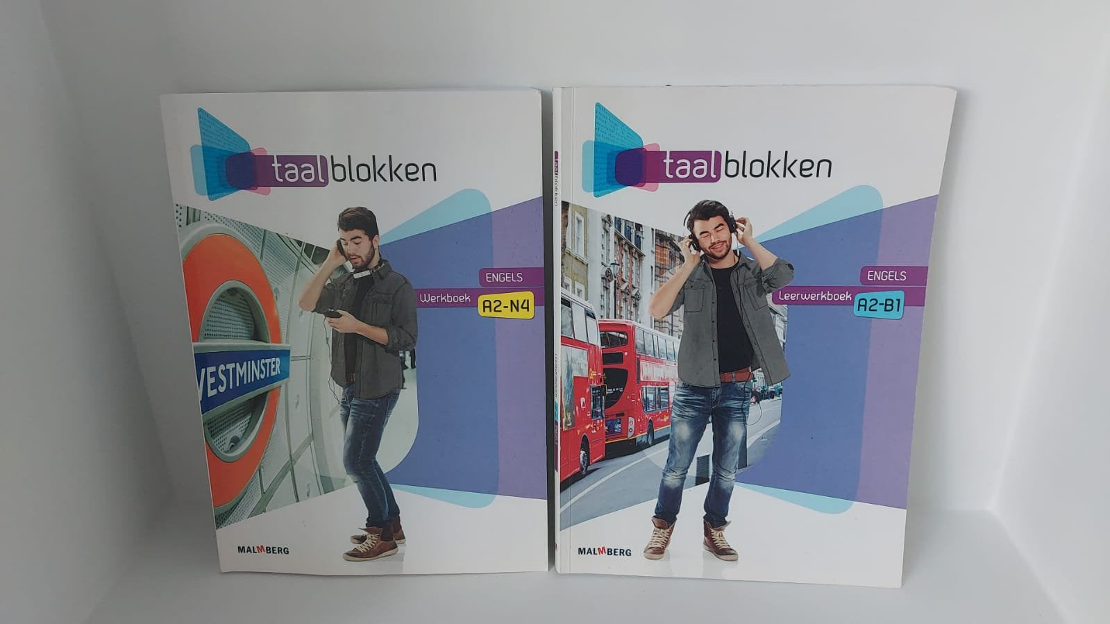 Engels Taalblokken werk&leer boek A2-N4, Ophalen of Verzenden, Overige niveaus, Engels