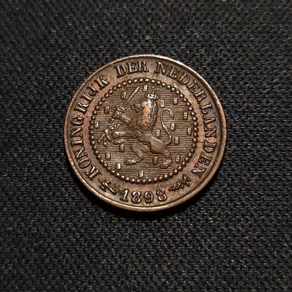 1/2 cent 1898, Verzenden, Koningin Wilhelmina, Overige waardes, Losse munt