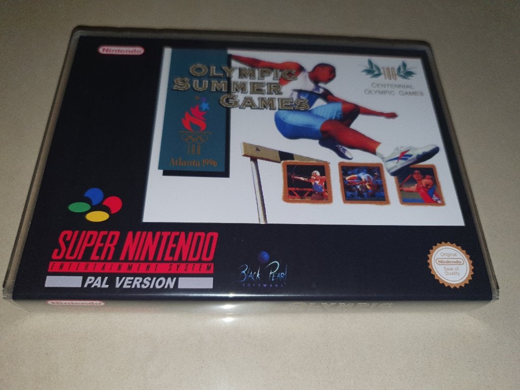 Olympic Summer Games SNES Game Case, Verzenden, 1 speler, Zo goed als nieuw, Vanaf 3 jaar