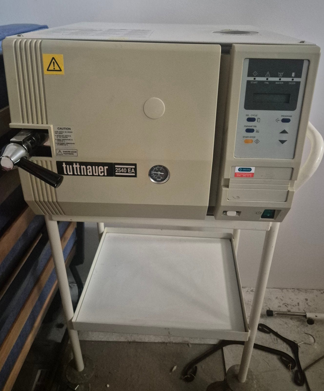 Tuttnauer 2540 EA Auto Tafelmodel Sterilisator, Ophalen