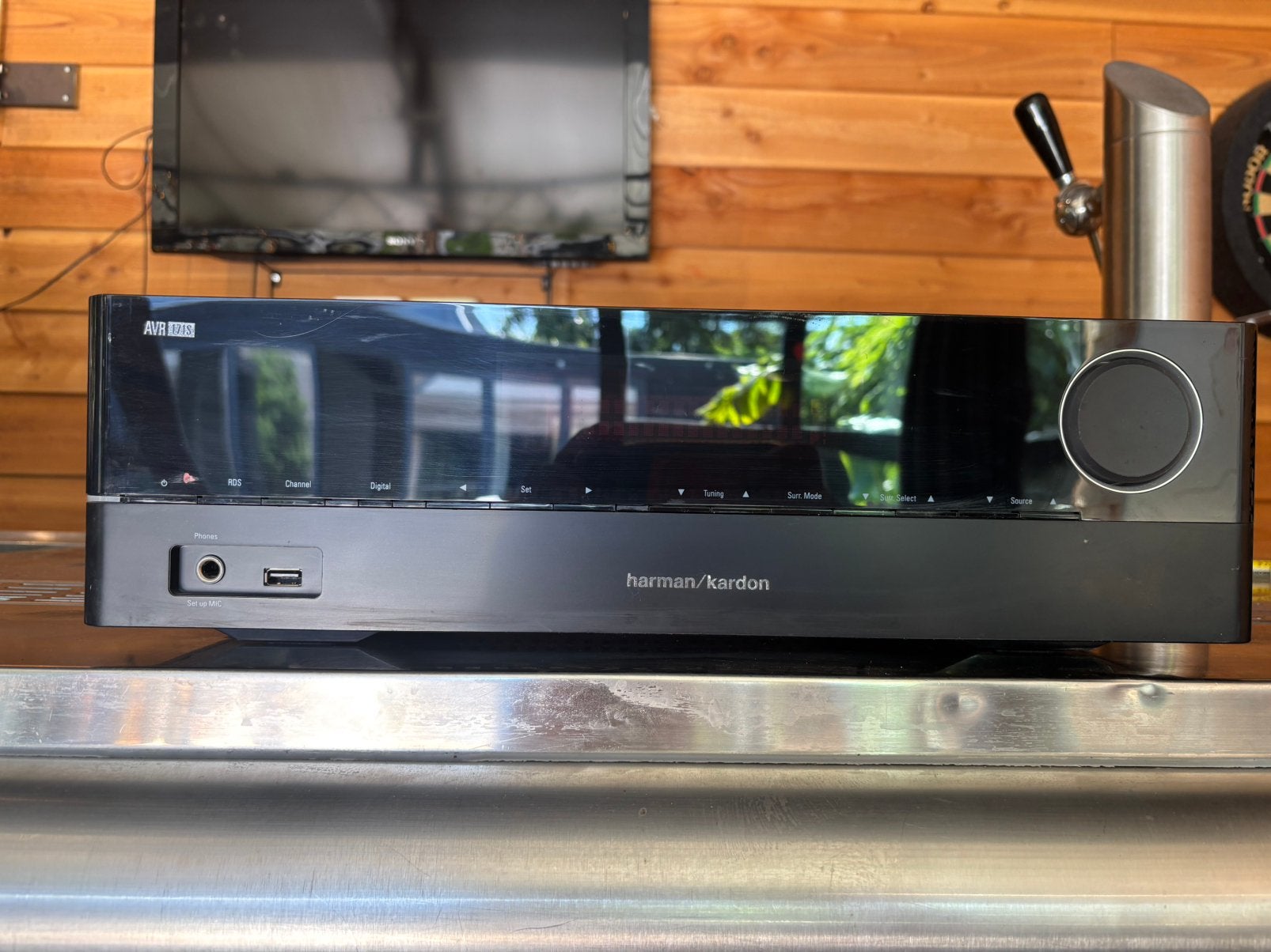 Harman Kardon AVR 171S, Ophalen, Zo goed als nieuw, 120 watt of meer, Overige merken