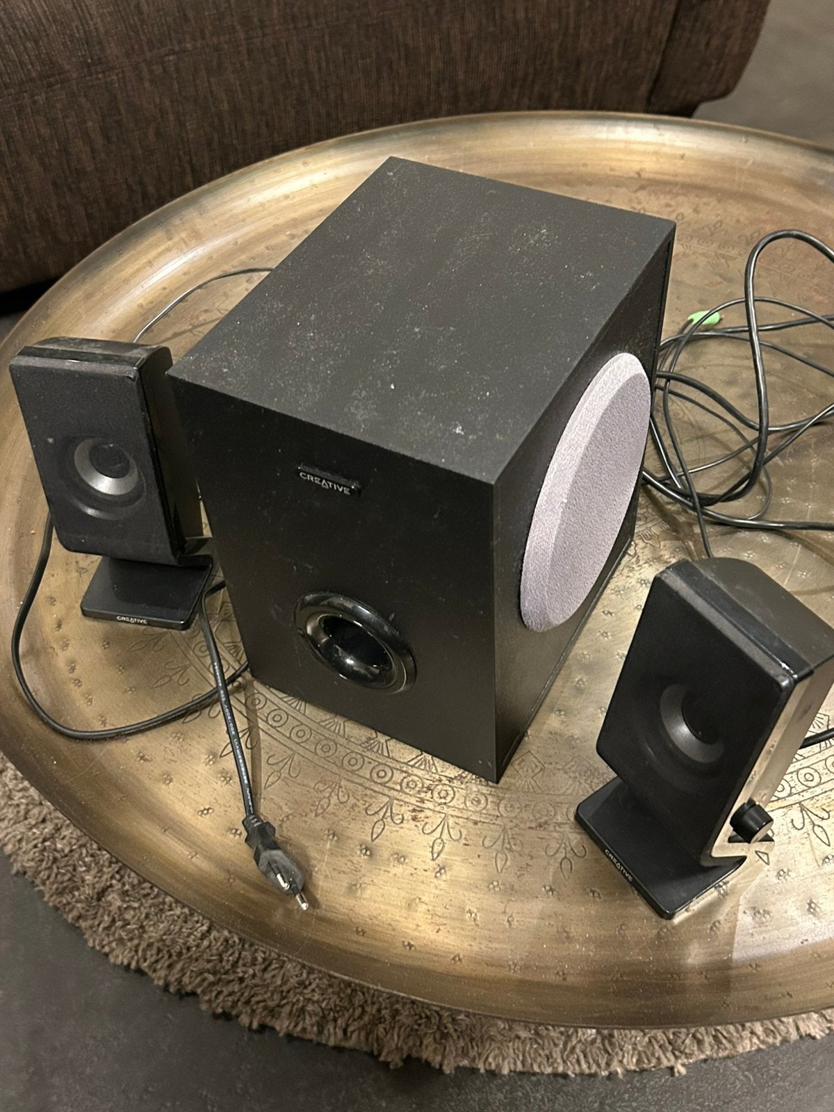 Creative speaker set 2.1, Computers en Software, Pc speakers, Ophalen of Verzenden, Gebruikt, Audiokanaal 2.1