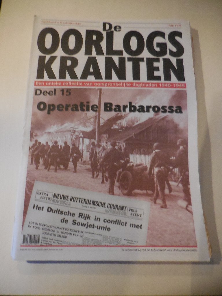 Tweede Wereldoorlog Oorlogskranten, Ophalen, Overige soorten, Nederland, Boek of Tijdschrift