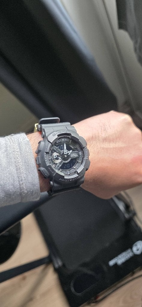 G-Shock GA-110RE-1A (40th Anniversary Remaster Black), Sieraden, Tassen en Uiterlijk, Horloges | Heren, Casio, Kunststof, Polshorloge