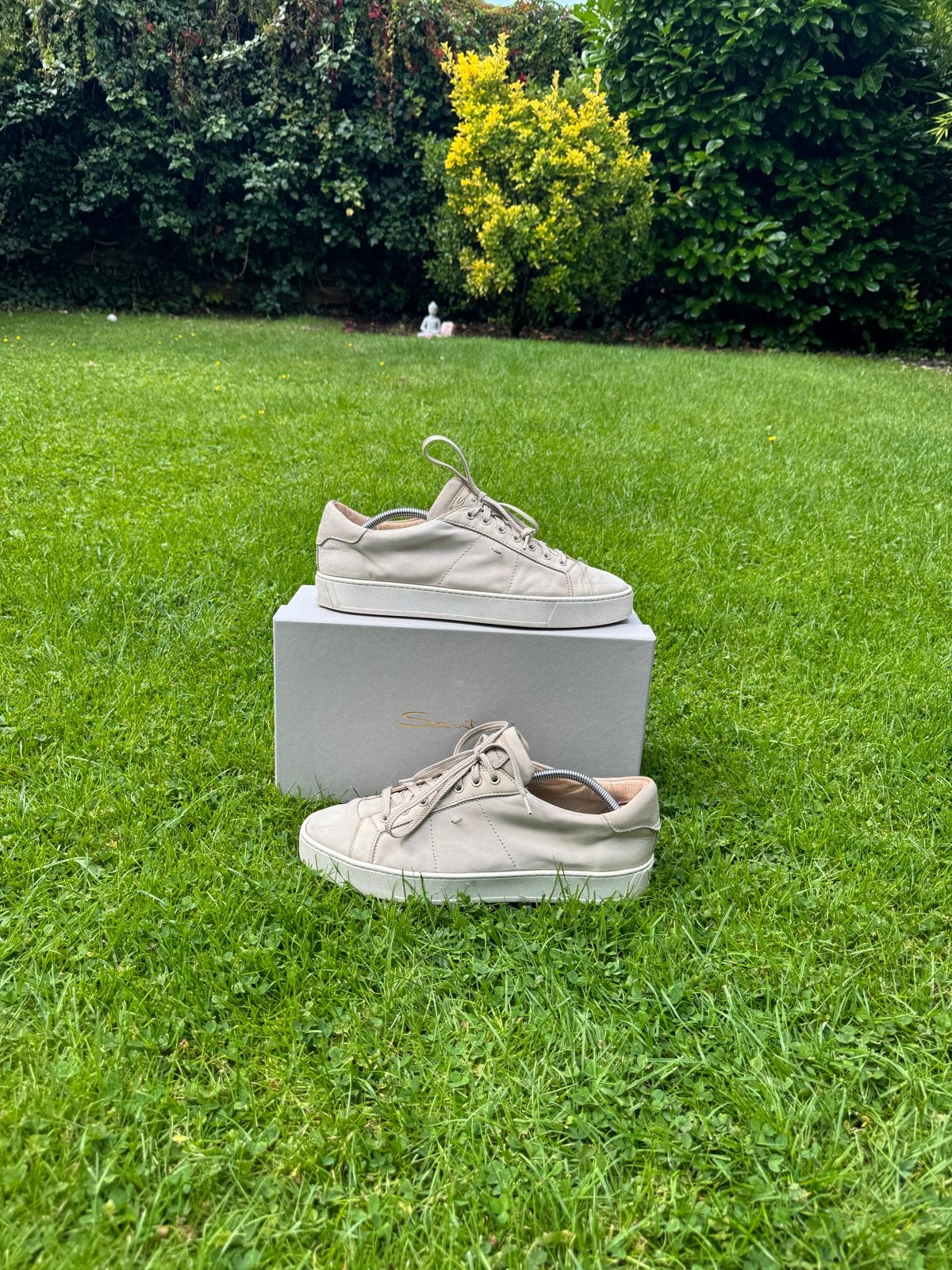 Santoni Gloria sneakers UK10/EU44 - Zo goed als nieuw, Ophalen of Verzenden, Zo goed als nieuw, Overige kleuren, Sneakers of Gympen