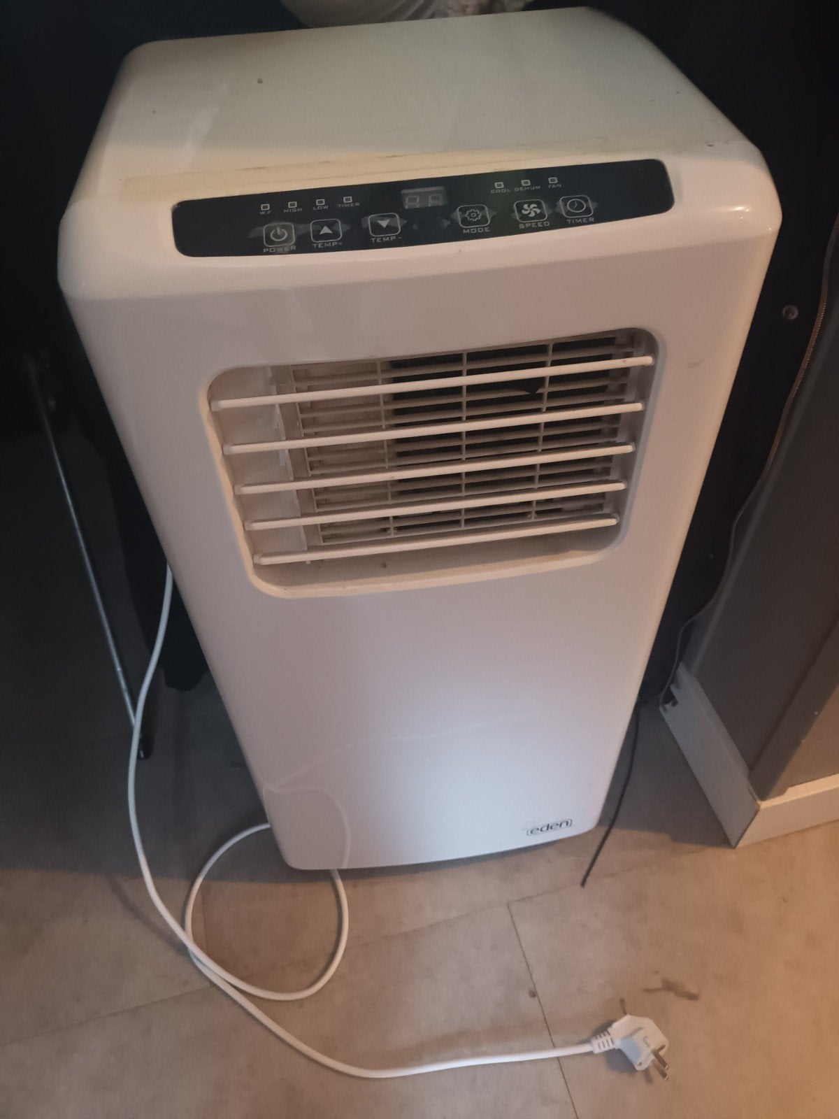 Mobiele airco - 1 jaar oud, werkt perfect!, Ophalen, Minder dan 60 m³, 3 snelheden of meer, Zo goed als nieuw