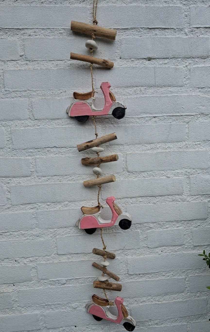 Gave driftwood scooter hangers in 3 kleuren, Verzenden, Nieuw, Varios, Nvt
