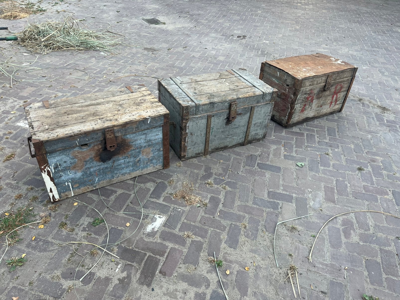 Houten gereedschapskisten, Ophalen, Zo goed als nieuw, Minder dan 50 cm