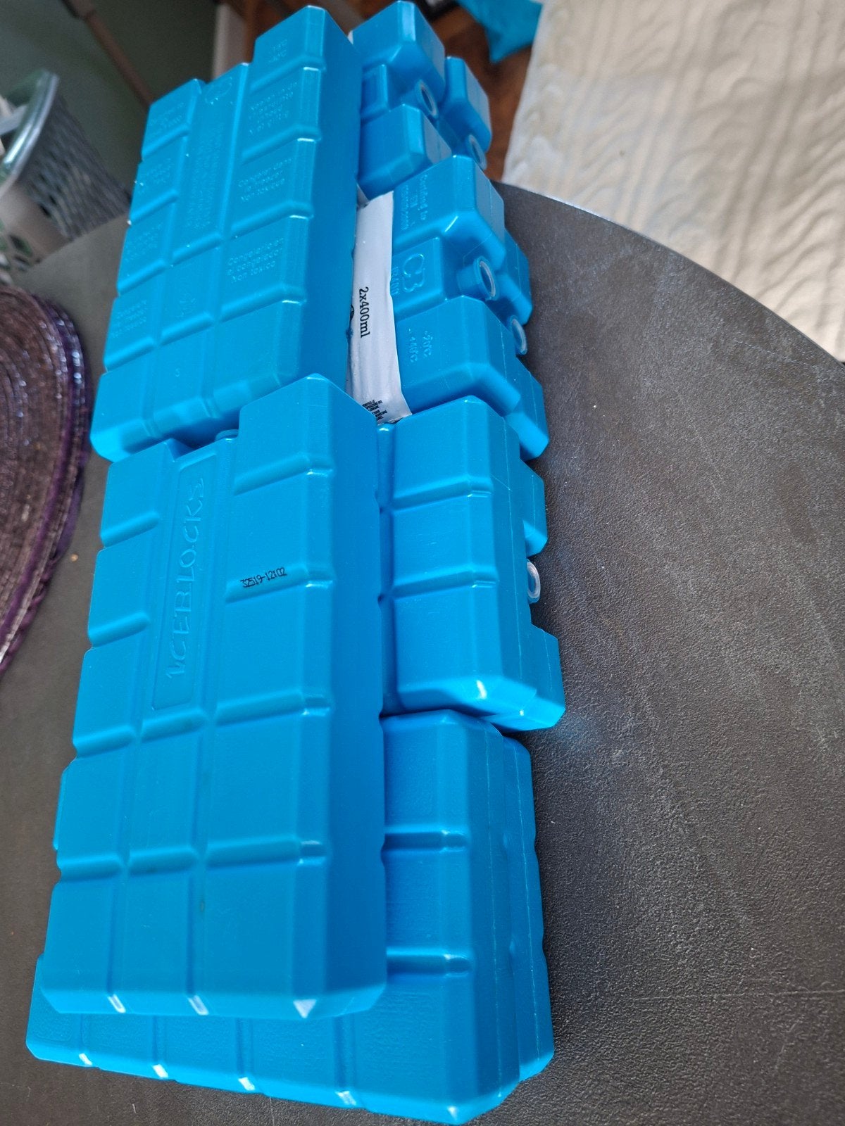 10 stuks koelelementen voor koelbox of koeltas, Ophalen of Verzenden, Gebruikt, Koel-accessoire, Koelelement