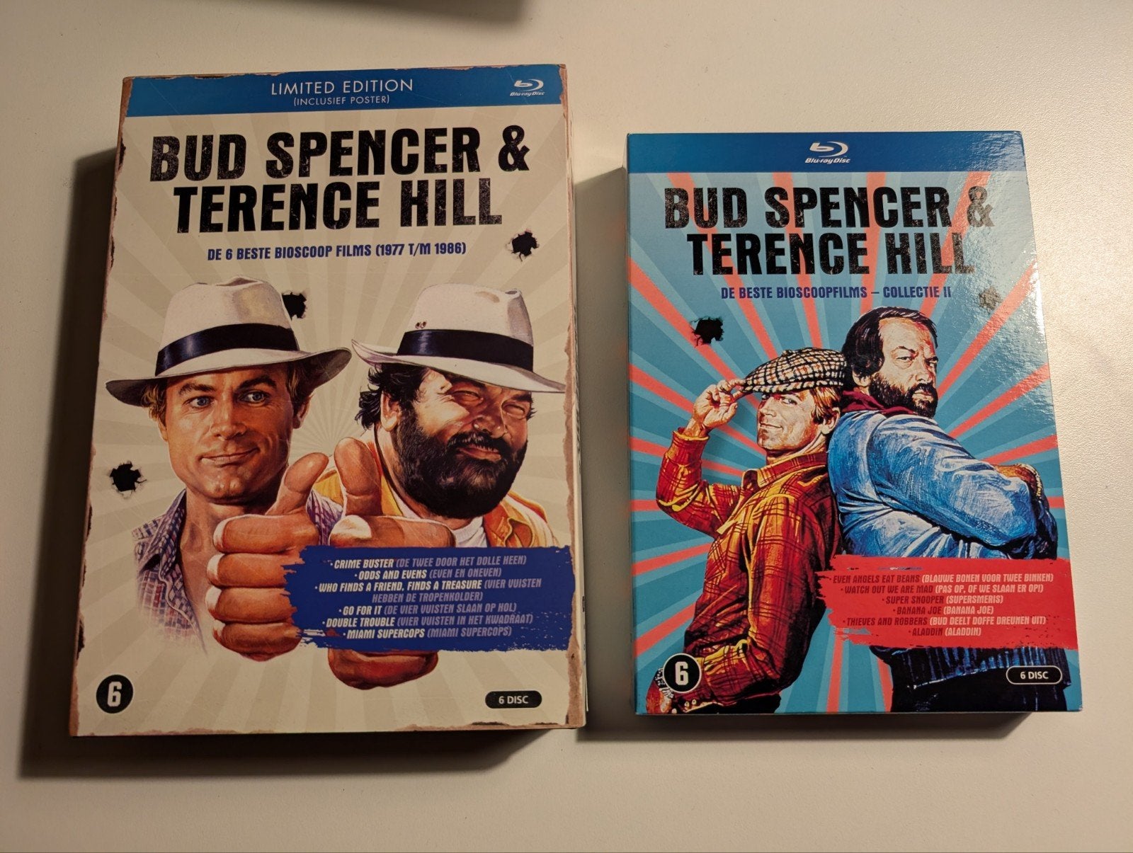 Bud Spencer & Terence Hill | Blu Ray boxsets, NL Uitgave, Cd's en Dvd's, Avontuur, Engels, Nederlands, Ophalen of Verzenden