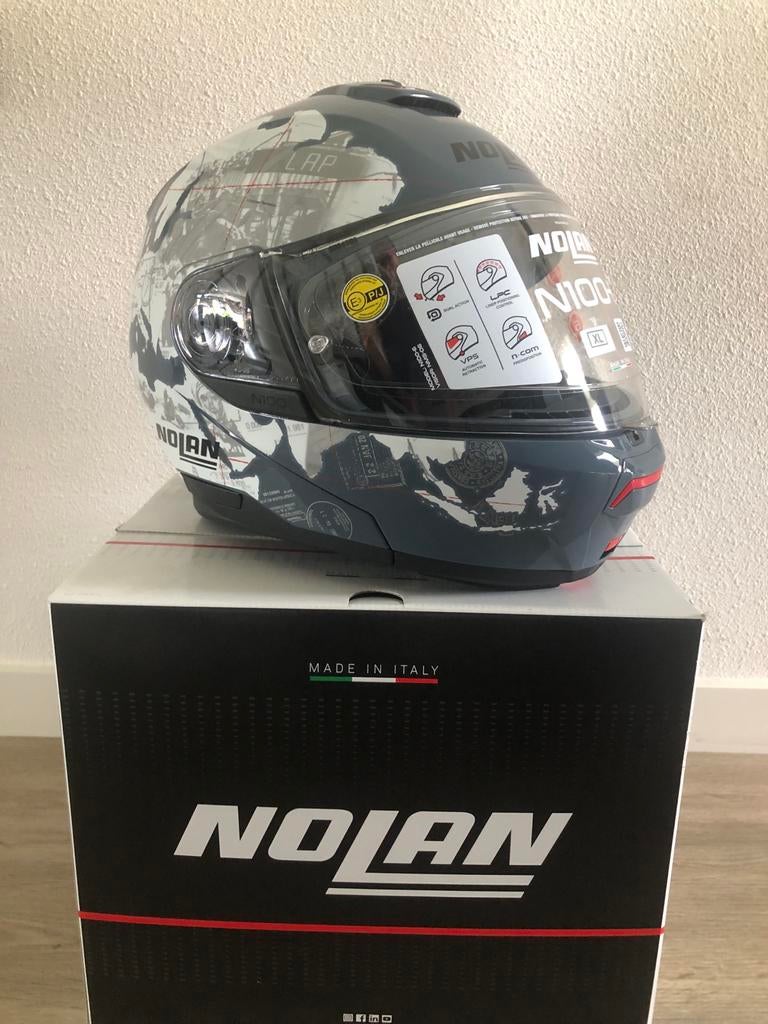 Nolan N100-6 Legend Checa Systeemhelm, Nolan, Systeemhelm, Nolan, XL