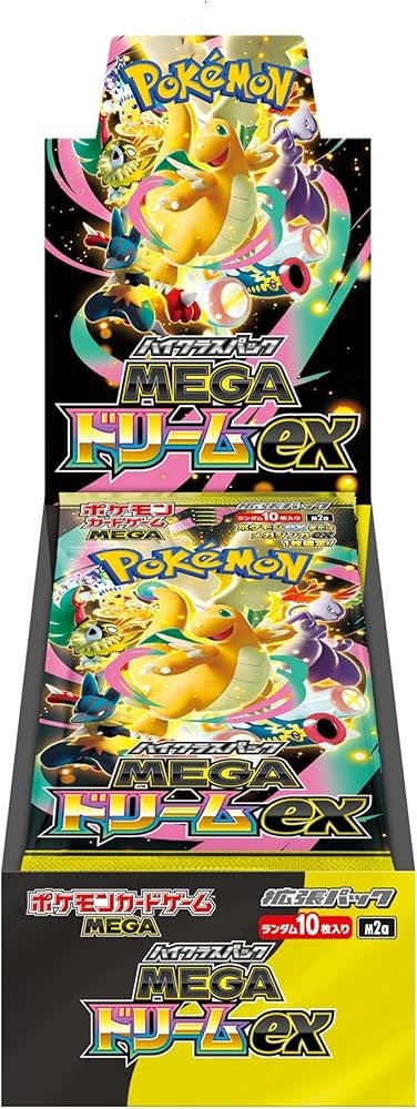 Pokemon Mega Dream EX Booster Box, Ophalen of Verzenden, Nieuw, Boosterbox, Foil