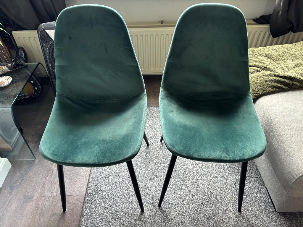 Stoelen, Huis en Inrichting, Stoelen, Ophalen, Gebruikt, Twee, Overige kleuren