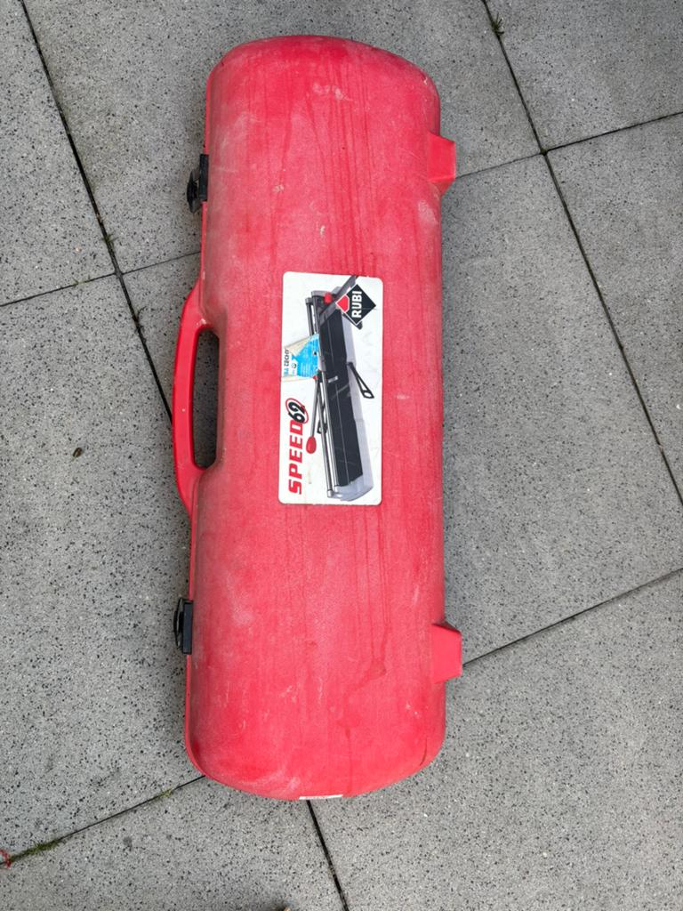 Rubi Speed 62 Tegelsnijder in koffer, Doe-het-zelf en Verbouw, Ophalen of Verzenden, Gebruikt
