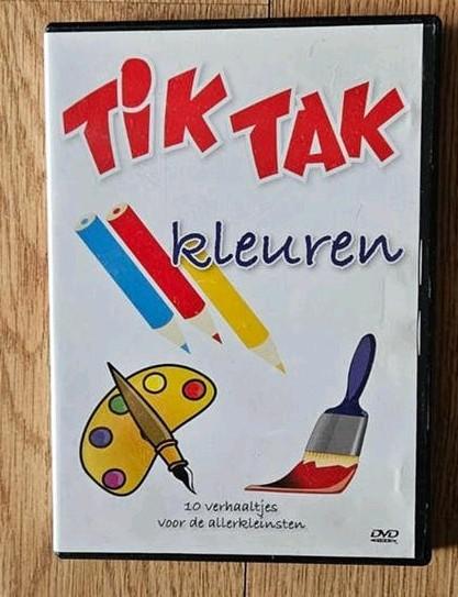 DVD Tik Tak Kleuren, Alle leeftijden, Ophalen of Verzenden, Gebruikt, Educatief