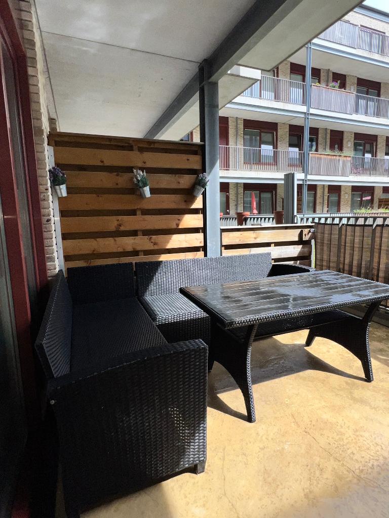 Loungeset / tuinmeubels, Tuin en Terras, Tuinsets en Loungesets, Ophalen, Zo goed als nieuw, Bank