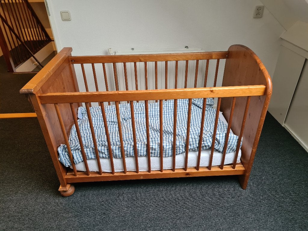 Kinderledikant, Ophalen, Gebruikt, Bruin, 190 cm of minder