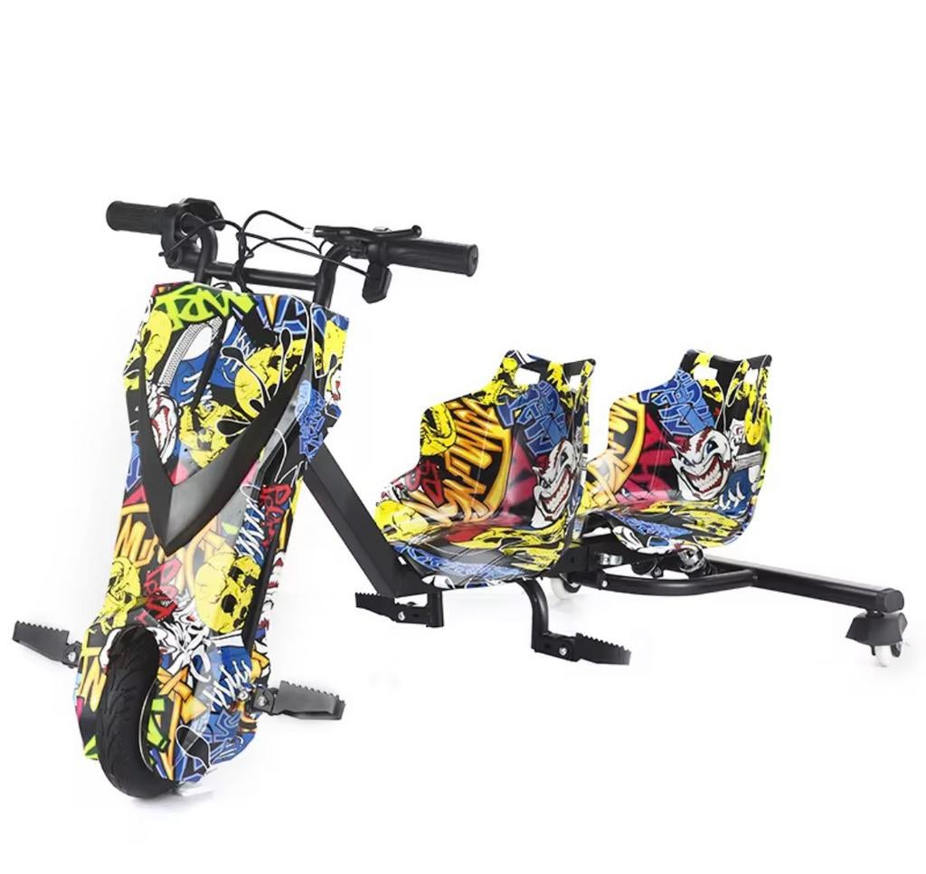 Drift trike 2 personenen elektrische driewieler skelter new, Kinderen en Baby's, Ophalen of Verzenden, Nieuw
