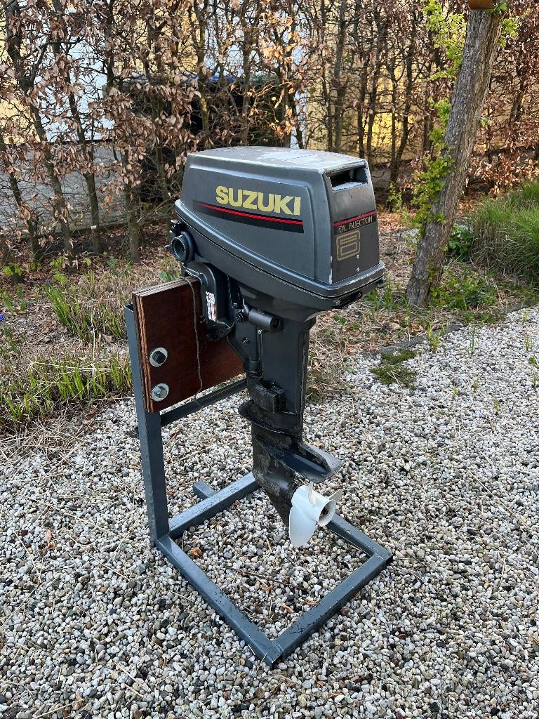 Buitenboordmotor suzuki 8 pk 2 takt, Ophalen, Gebruikt