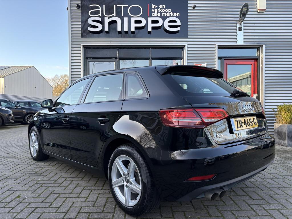 Audi A3 Sportback 35 TFSI CoD Pro Line -150 PK!-AUTOMAAT-AIR, Stof, 4 cilinders, 150 pk, Zwart