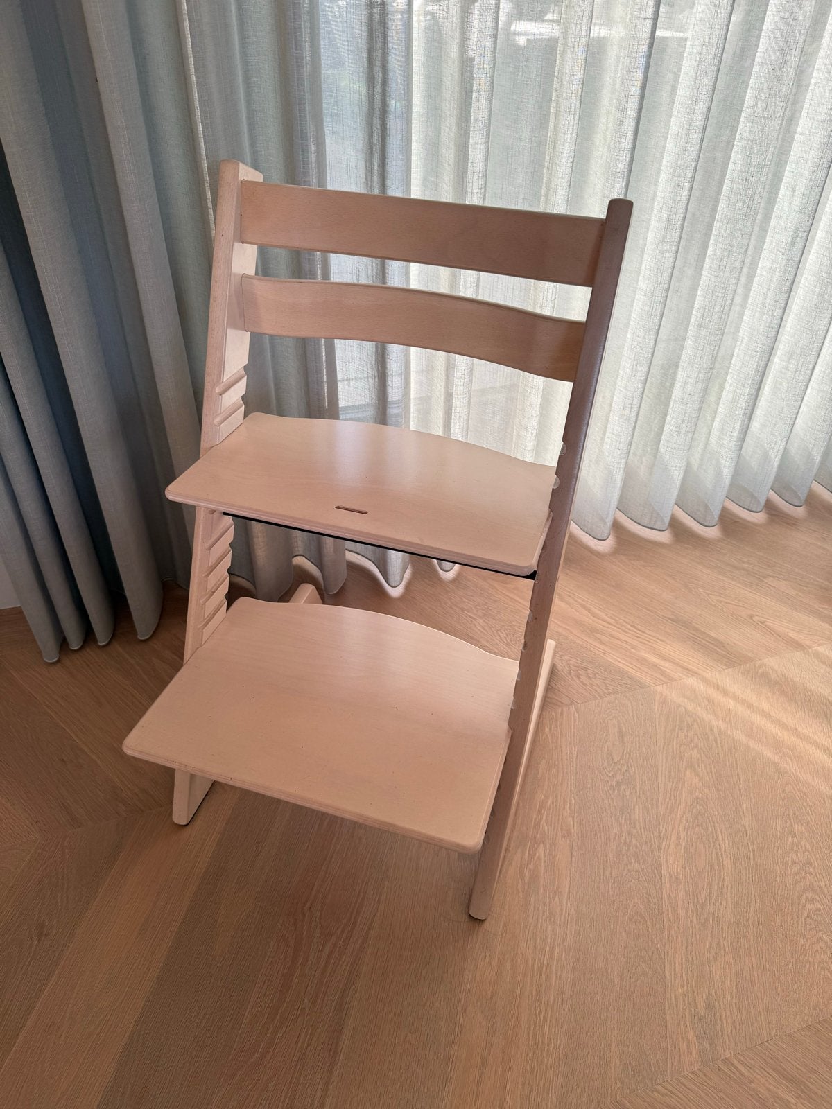 Stokke Tripp Trapp kinderstoel met babyset, Ophalen, Gebruikt, Meegroeistoel, Aanschuifbaar