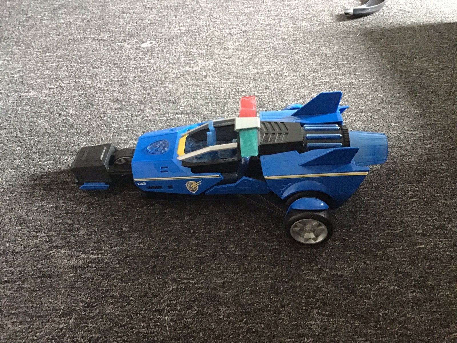 Paw Patrol Chase's Politie Cruiser Speelgoedauto, Ophalen of Verzenden, Gebruikt
