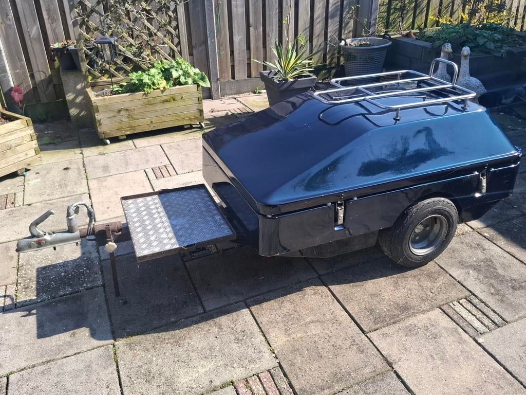 Honda Goldwing aanhanger groen., Motoren, Ophalen