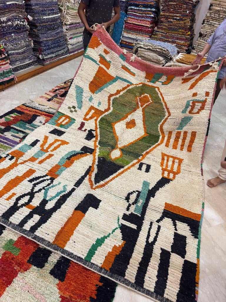 Berber vloerkleed 200x300, Huis en Inrichting, Stoffering | Tapijten en Kleden, Ophalen, 150 tot 200 cm, 200 cm of meer, Zo goed als nieuw