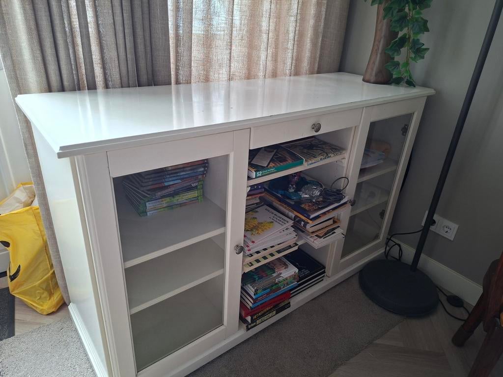 Dressoir wit, Ophalen, Gebruikt, Landelijk, 25 tot 50 cm