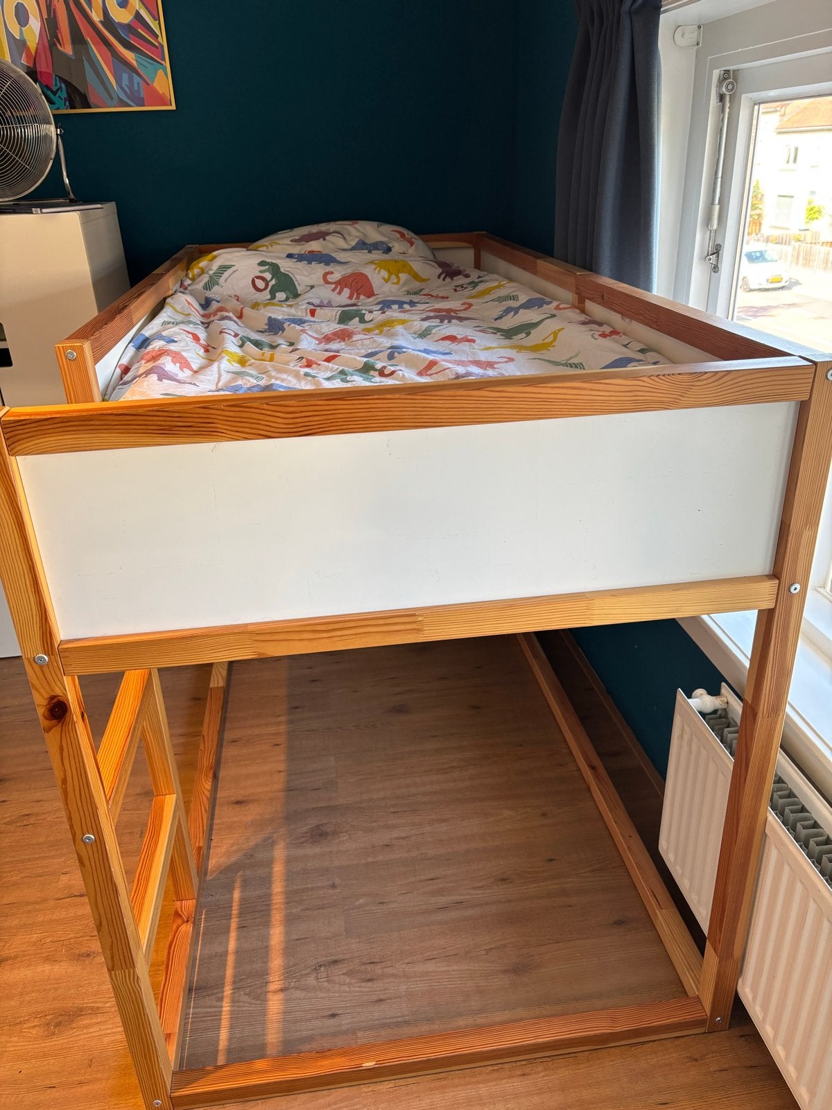 Ikea Hoogslaper, Ophalen, Gebruikt, Eenpersoons, 200 cm