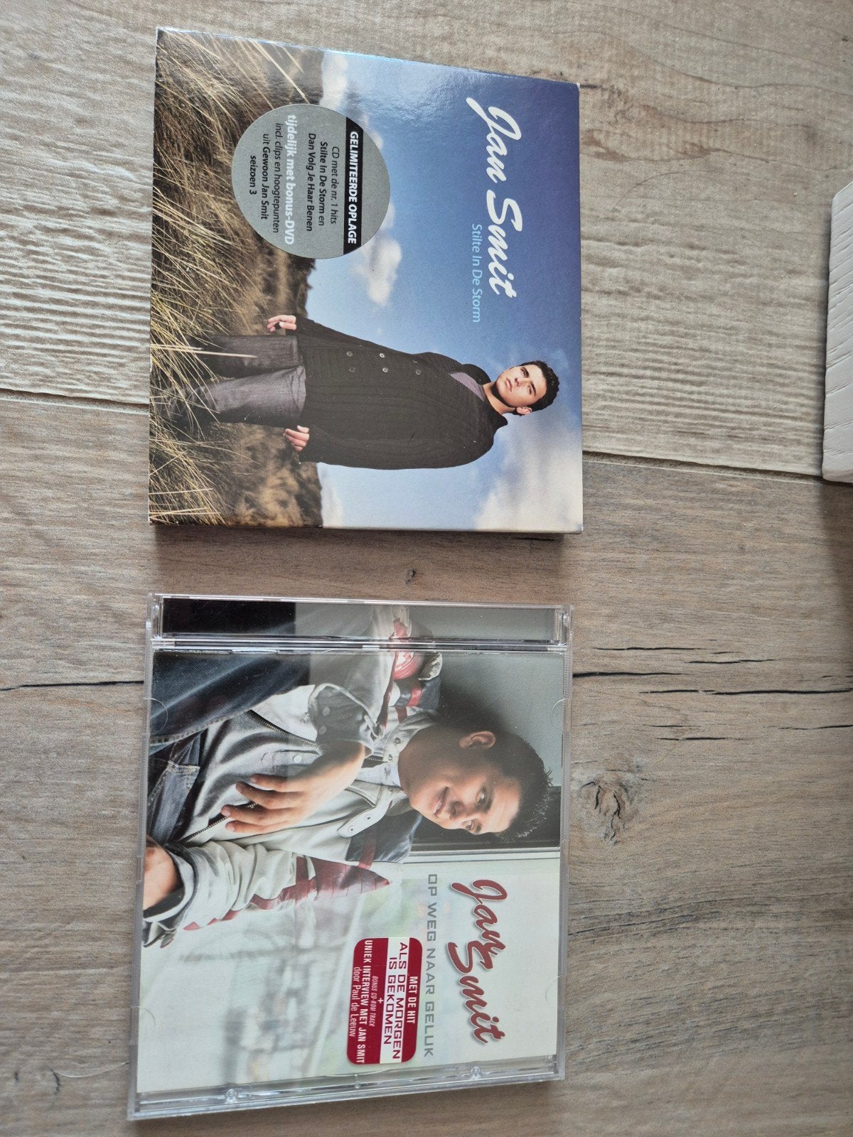 Jan Smit - Stille In De Storm & Op Weg Naar Geluk (CD/DVD), Zo goed als nieuw, Album, Inclusief DVD, Schlager