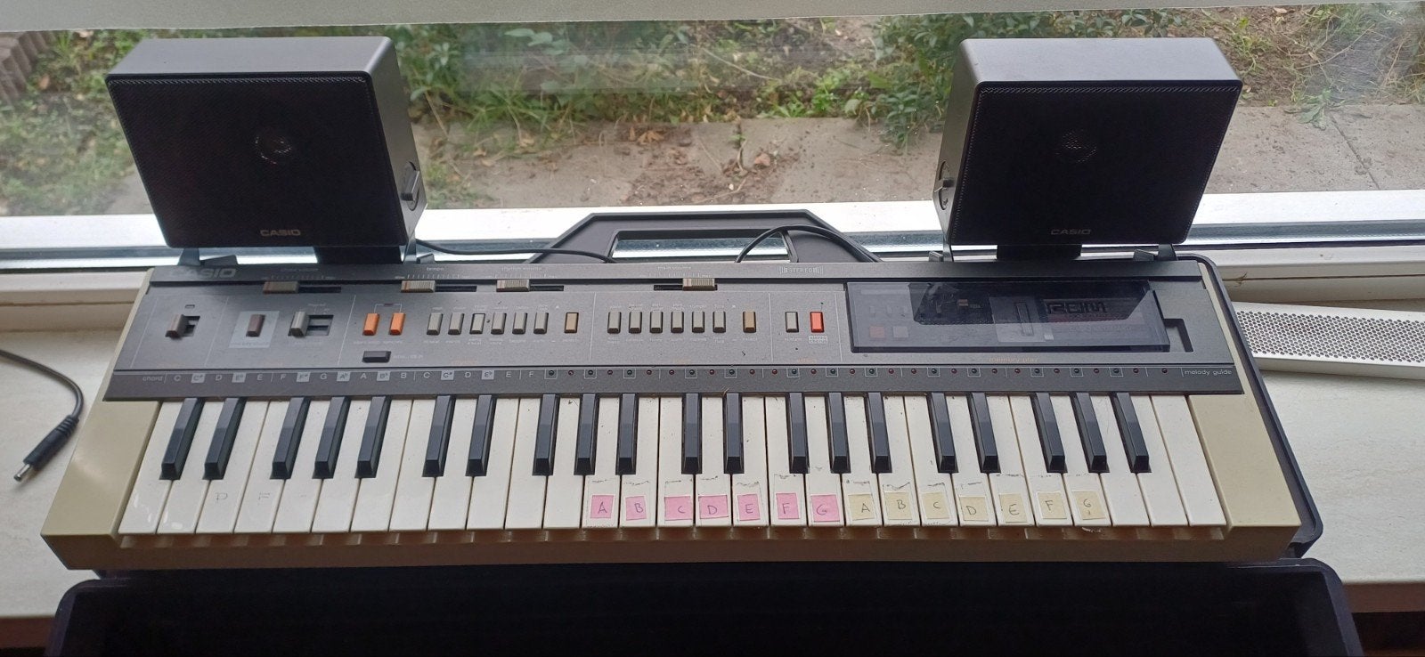 Vintage Casio MT-800 Keyboard uit 1983 - Compleet met Koffer, Ophalen of Verzenden