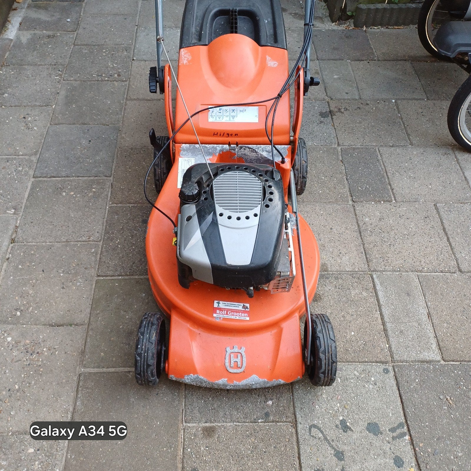 Husqvarna R150s motor maaier, Tuin en Terras, Grasmaaiers, Ophalen of Verzenden, Gebruikt