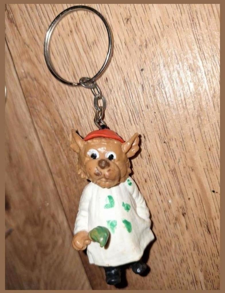Sleutelhanger Witter Kwast De Betuwe Flipje van Driel, Ophalen of Verzenden, Gebruikt, Knuffel of Figuurtje