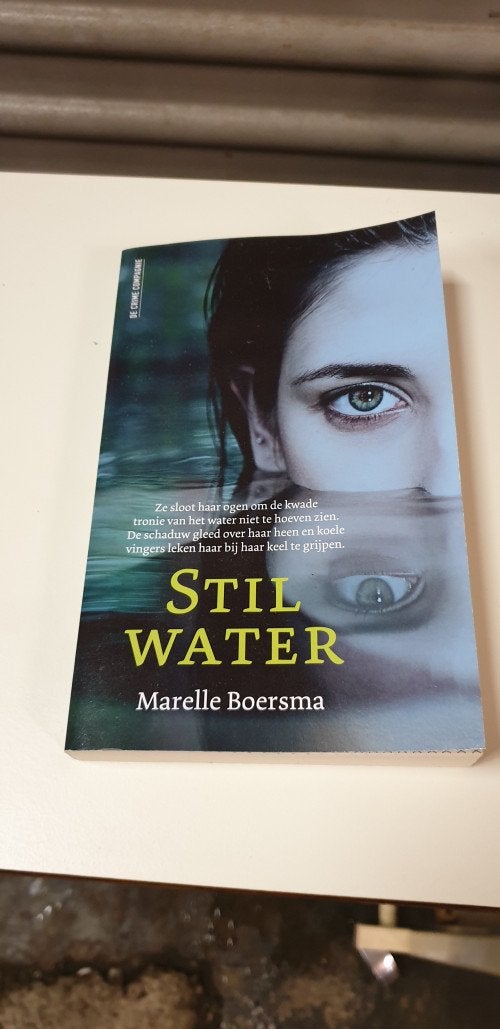 boek thriller, stil water, Ophalen of Verzenden