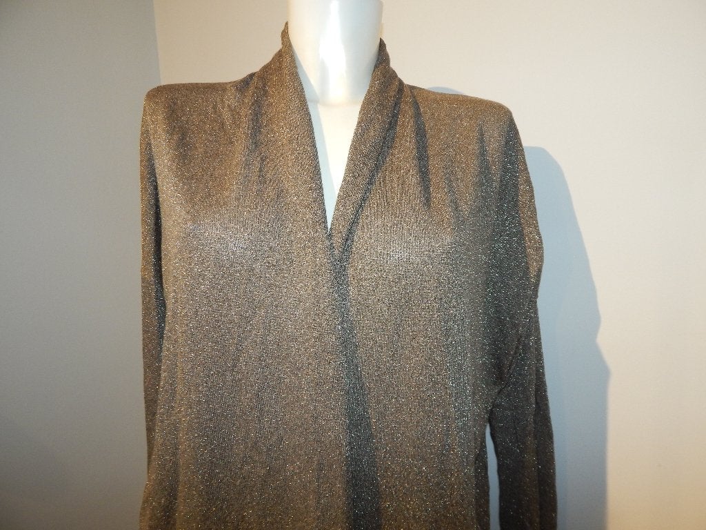 Pauw Amsterdam gebreid vest gouden glitter baggy model, Overige kleuren, Verzenden, Pauw, Zo goed als nieuw
