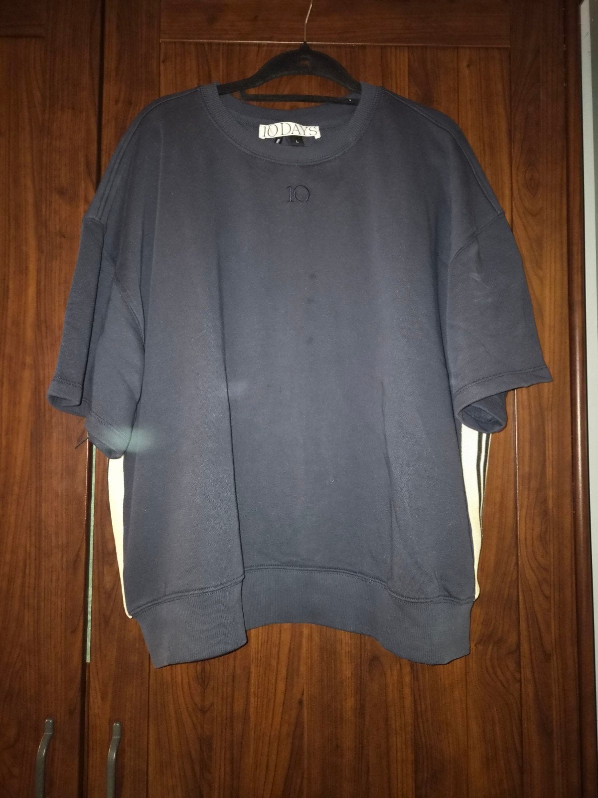 10days sweater korte mouw maat L, Ophalen of Verzenden, Zo goed als nieuw, Blauw, Trui of Vest