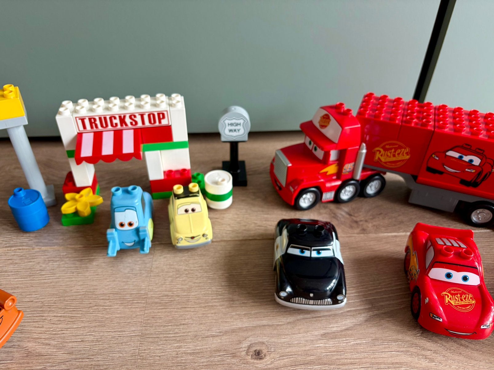 Grote set Cars Duplo, Ophalen of Verzenden, Gebruikt, Duplo